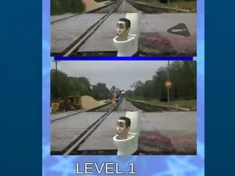 Xogo Skibidi heter Five Difference 2 en liña