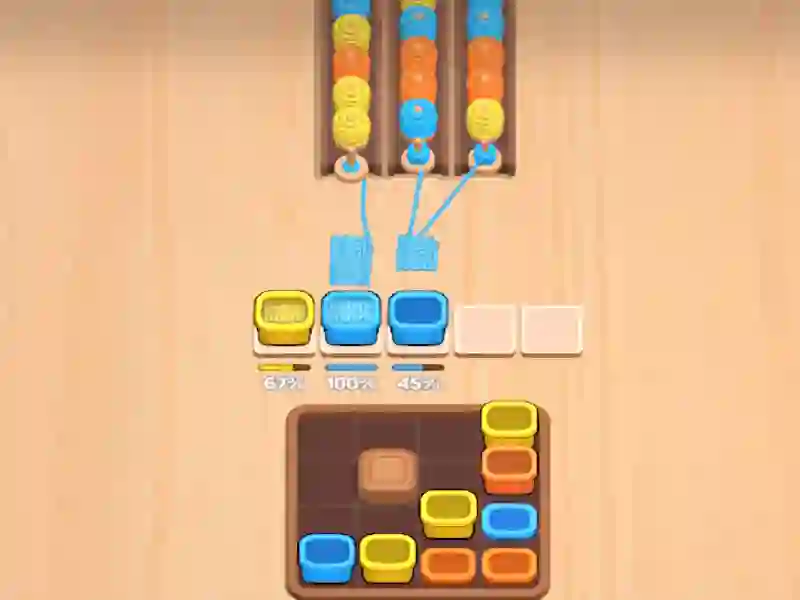 Xogo Tipo de fíos de cor en liña