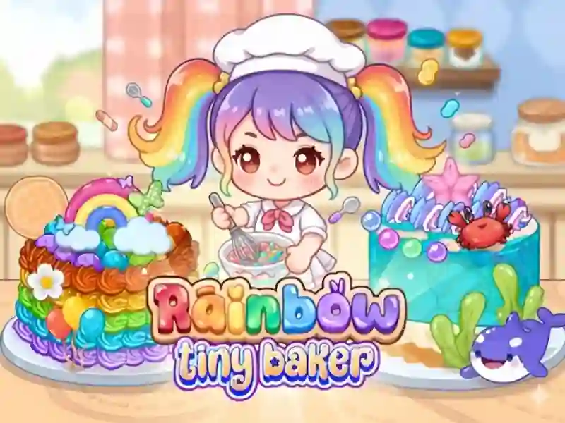 Xogo Rainbow Tiny Baker en liña