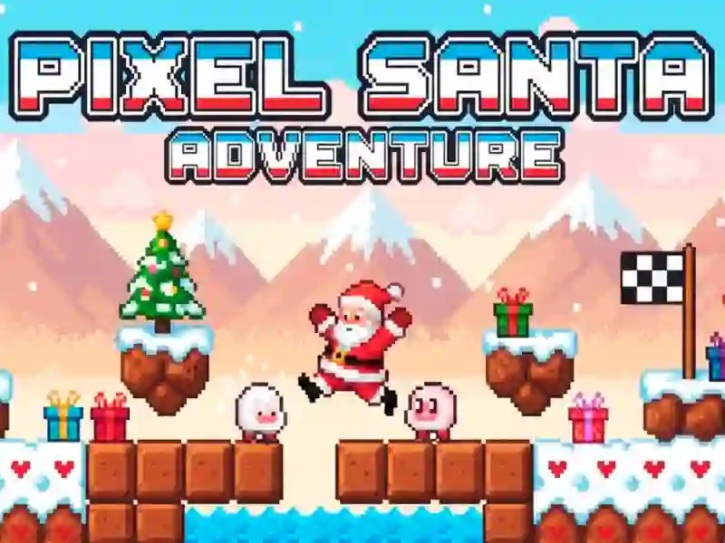 Xogo Pixel Santa Adventure en liña