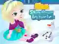 Xogo Lesións de Elsa no patinaxe en liña
