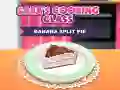 Xogo Torta de Banana Split: A Clase de Cociña de Sara en liña