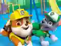 Xogo Xogos Paw Patrol: Construtor de Parques Maravilhosos en liña