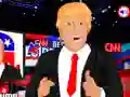 Xogo Donald Trump contra Hillary Clinton en liña