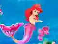 Xogo Vístete a Nena Sereia Princesa en liña