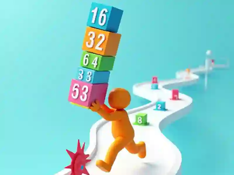 Xogo Cube Stack 2048 en liña