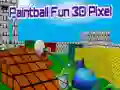 Xogo Divirtimento Paintball 3D Pixel en liña