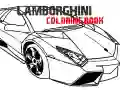 Xogo Libro de colorear Lamborghini en liña