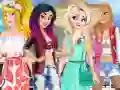 Xogo As princesas dan a benvida á festa de verano en liña Xogo As princesas dan a benvida á festa de verano en liña