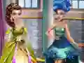 Xogo Princesa Boneca contra Villano: Vestir en liña Xogo Princesa Boneca contra Villano: Vestir en liña