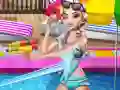Xogo Festa na Piscina das Irmás en liña Xogo Festa na Piscina das Irmás en liña