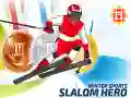 Xogo Esports de inverno: Héroe do Slalom en liña Xogo Esports de inverno: Héroe do Slalom en liña
