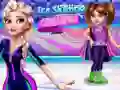 Xogo Desafío de patinaxe sobre xeo en liña
