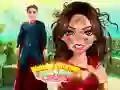 Xogo Coidados de rostro de Wonder Woman en liña Xogo Coidados de rostro de Wonder Woman en liña