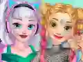 Xogo A Moda do Futuro de Elsa e Rapunzel en liña