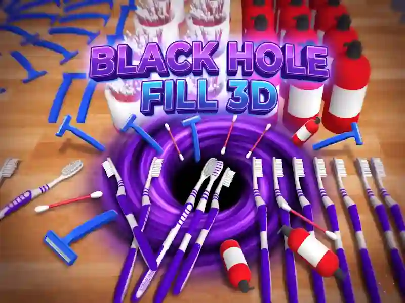 Xogo Black Hole Fill 3D en liña