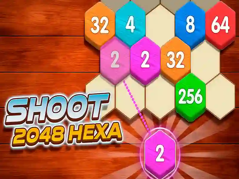 Xogo Tire 2048 Hexa en liña