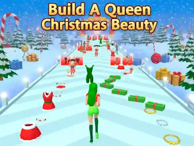 Xogo Build A Queen: Christmas Beauty en liña