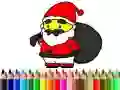 Xogo Volta á Escola: Pintura de Papá Noel en liña Xogo Volta á Escola: Pintura de Papá Noel en liña