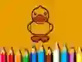 Xogo Volta á Escola: Libro de Colorear Patos en liña Xogo Volta á Escola: Libro de Colorear Patos en liña