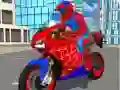 Xogo Simulador de Moto Araña Héroe 3D 2 en liña Xogo Simulador de Moto Araña Héroe 3D 2 en liña