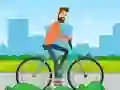 Xogo Paseo en Bicicleta en Familia no Parque Match 3 en liña