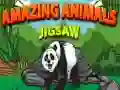 Xogo Puzzle de Animais Incríbles en liña