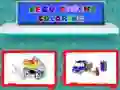 Xogo Pintura de Camións Lego en liña