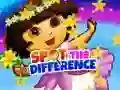 Xogo Dora: Atopa as Diferenzas en liña