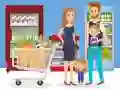 Xogo Rompecabezas de Compras Felices en liña Xogo Rompecabezas de Compras Felices en liña