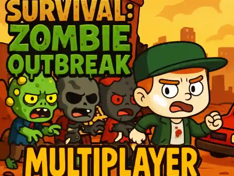 Xogo Multijugador de brote de zombies de supervivencia en liña