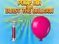 Xogo Bombea aire e estourar o balón en liña Xogo Bombea aire e estourar o balón en liña