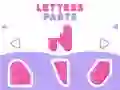 Xogo Partes de letras en liña