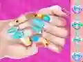 Xogo Arte de Uñas DIY do Tema Princesa Elsa en liña Xogo Arte de Uñas DIY do Tema Princesa Elsa en liña