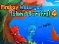 Xogo Supervivencia na illa de Fireboy Watergirl 4 en liña