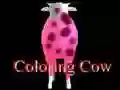 Xogo Vaca para colorear en liña