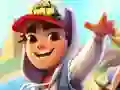 Xogo Subway Surfers: Surfistas do Tren en liña Xogo Subway Surfers: Surfistas do Tren en liña