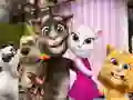 Xogo GF Rompecabezas Talking Tom en liña