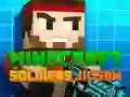 Xogo Quebra-cabezas Soldados Minecraft en liña