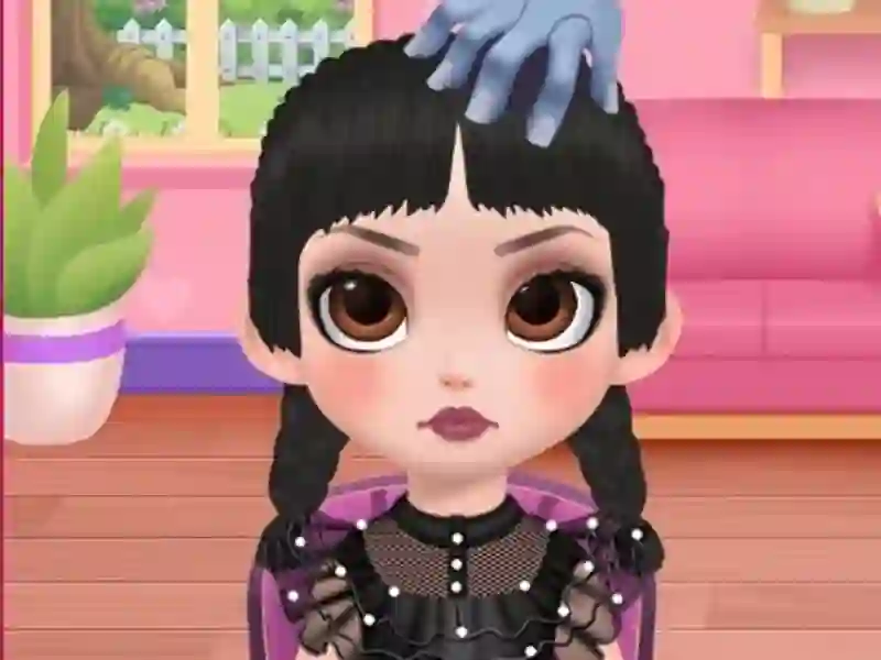 Xogo Salón de peiteado e vestido rapaza en liña