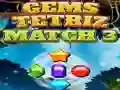Xogo Xemas Tetriz Match 3 en liña