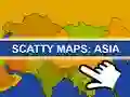 Xogo Mapas Dispersos: Asia en liña Xogo Mapas Dispersos: Asia en liña