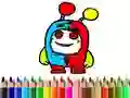 Xogo De volta á escola: Libro de colorear OddBods en liña Xogo De volta á escola: Libro de colorear OddBods en liña