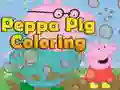 Xogo Colorear a Peppa Pig en liña