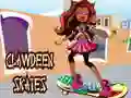 Xogo Clawdeen patina en liña Xogo Clawdeen patina en liña