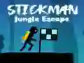 Xogo Fuxida Stickman na Selva en liña