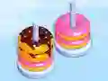 Xogo Diversión ao Clasificar Donuts en liña Xogo Diversión ao Clasificar Donuts en liña