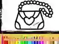 Xogo Libro de colorear de bolsos para nenas en liña Xogo Libro de colorear de bolsos para nenas en liña