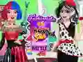 Xogo Fashionista contra Rockstar: Batalla de Moda en liña