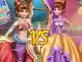 Xogo Anna sereia contra princesa en liña